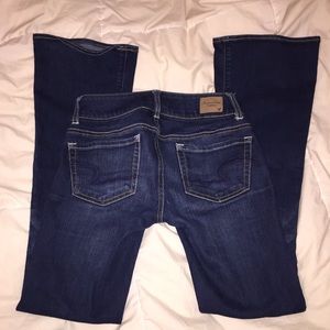 American Eagle dark wash jeans size 00