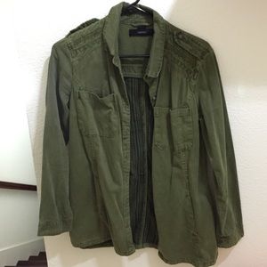 Olive utility jacket