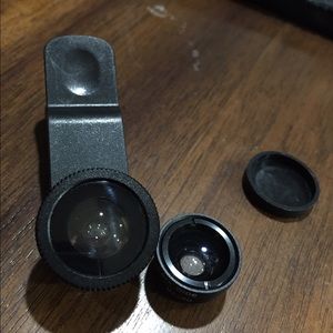 Fisheye and macro lens