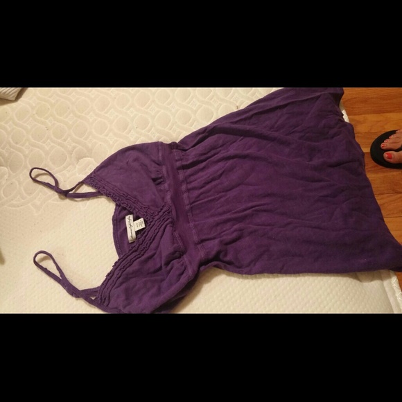 Purple strappy American Eagle tank/cami - Picture 2 of 4