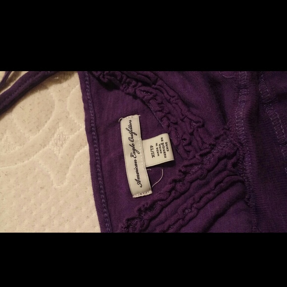 Purple strappy American Eagle tank/cami - Picture 4 of 4