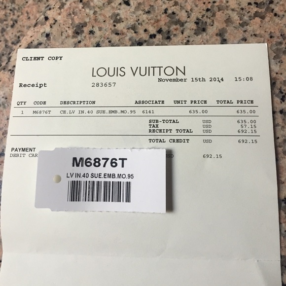 Authentic Louis Vuitton Belt