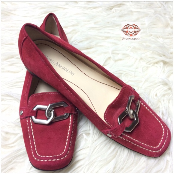 Enzo Angiolini Shoes - COMFORTABLE RED LOAFERS 🔻Enzo Angiolini🔻