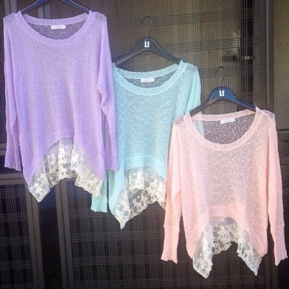 LF Tops - Mint Blue LF Millau long sleeve