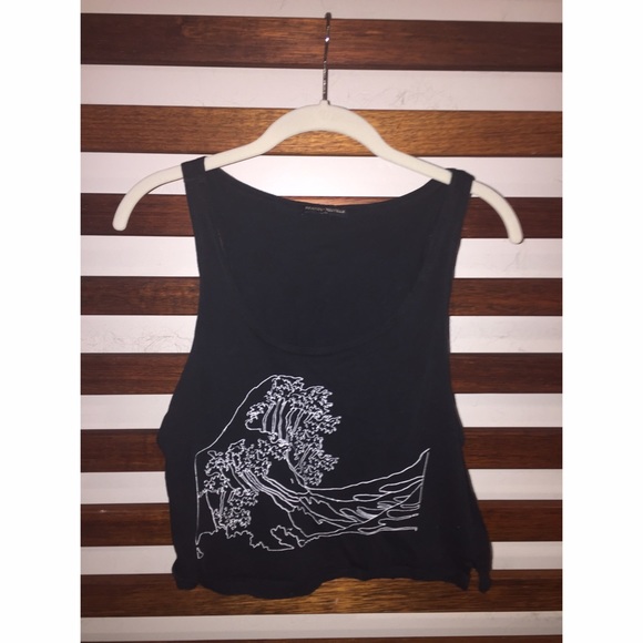 Rare Brandy Cropped Tank