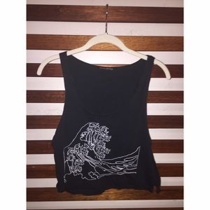 Rare Brandy Cropped Tank