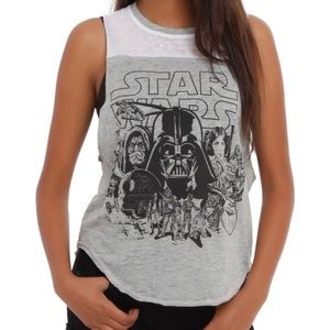 Star Wars Tonal Girls Muscle Top 👽