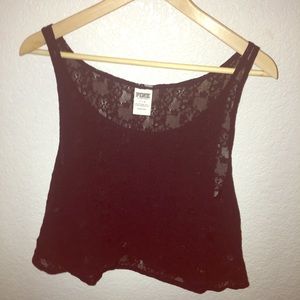 SHEER CROP TOP