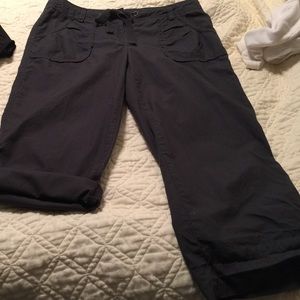 J Crew dark gray capris sz. 6