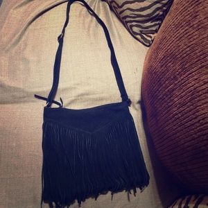 Brandy Melville fringe cross-body bag