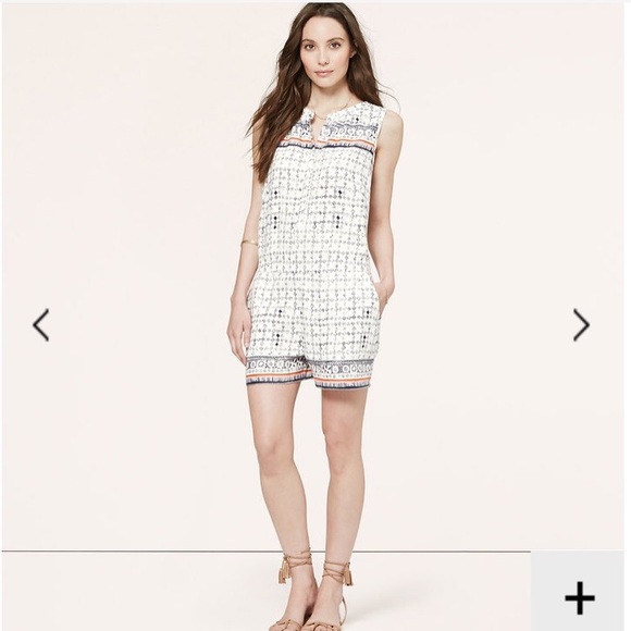Petite Tile Romper