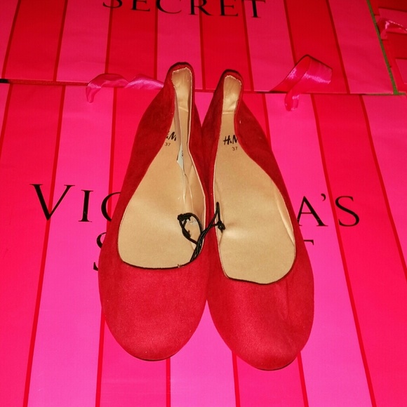 Red H&M Flats