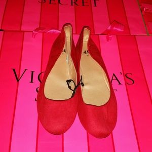 Red H&M Flats