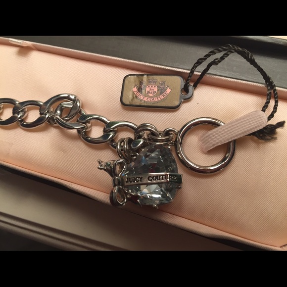 Juicy Couture original charm bracelet in silver