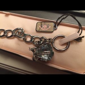 Juicy Couture original charm bracelet in silver