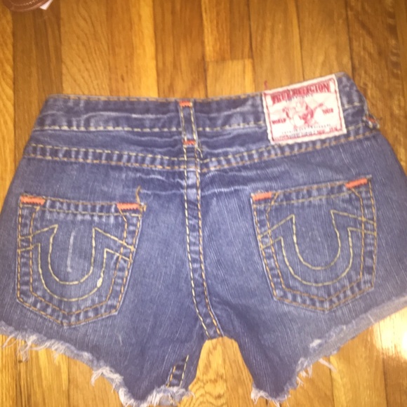 True Religion Jean Shorts
