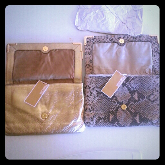 Brand new Mk clutch bags