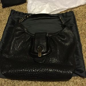 Authentic FENDI black handbag