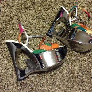 Emilio Pucci high sky heels