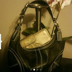 Coach genuine leather purse