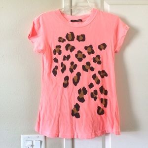 Wildfox cheetah print tee
