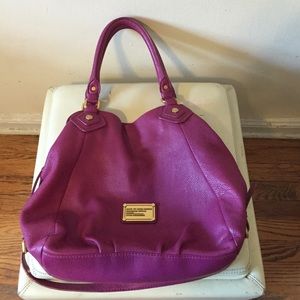 Marc by Marc Jacobs Classic Q Fran Bag in Fuchia