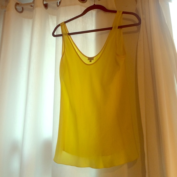 Aritzia 100% silk top. Scoop neck line.