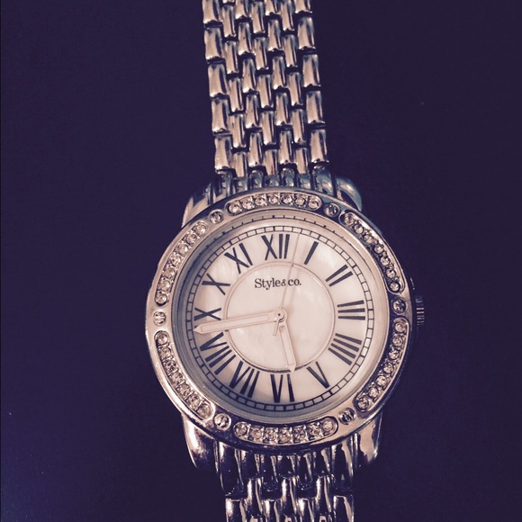 Style & Co watch silver