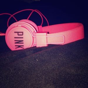 Victoria's Secret Pink headphones