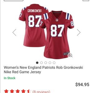 Never worn Patriots Gronkowski jersey!