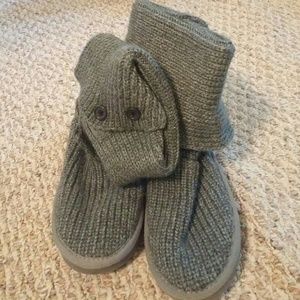 Knit ugg boots