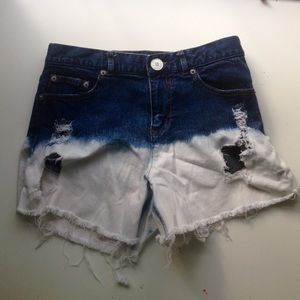 Handmade high waisted shorts
