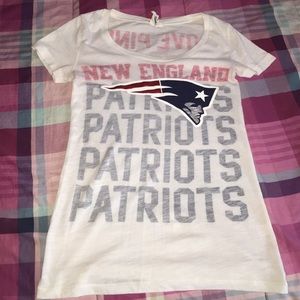 PINK patriots tee! Size XS