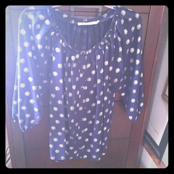 Updated peasant blouse