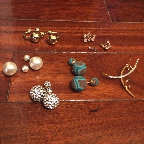 Double Earrings and Ear Cuffs