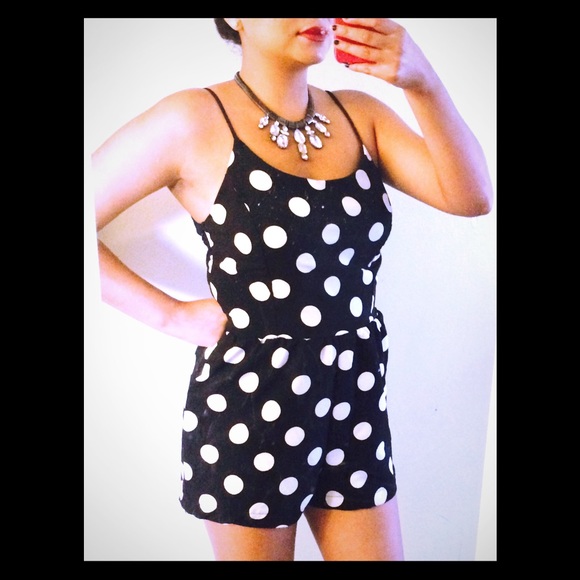 Polka Dot Romper