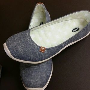 Dr. Scholls Chambray Ballet Flat
