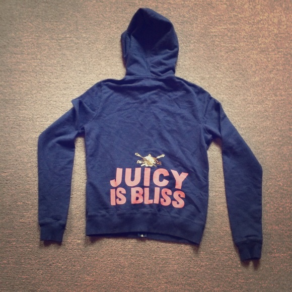 Juicy Couture zip up sweatshirt