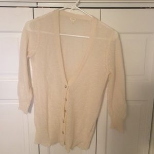 J. Crew 3/4 length sleeve cardigan