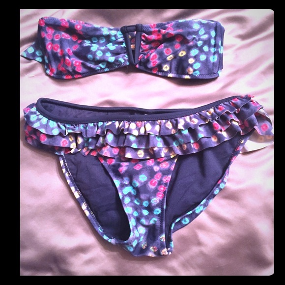 American eagle dot bikini