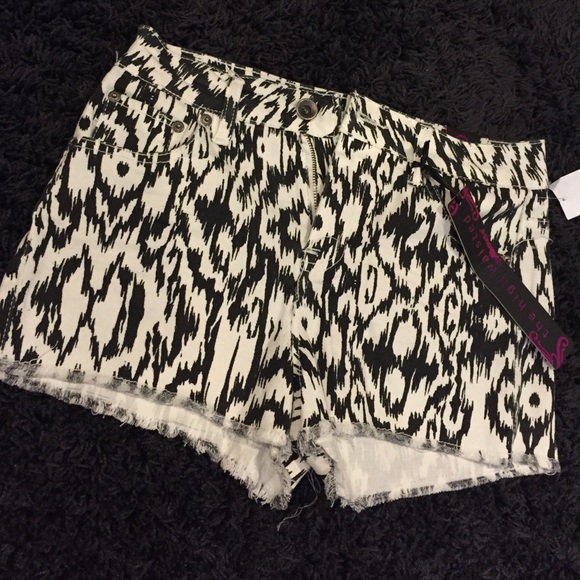 High waisted shorts