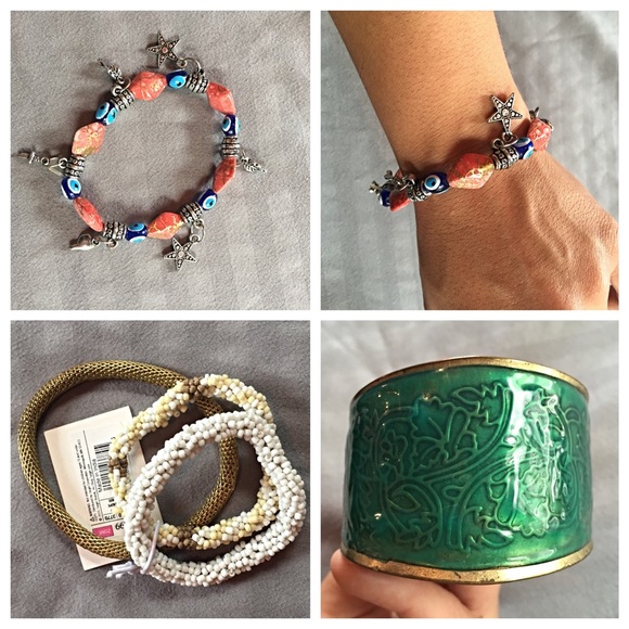 Five bracelets!!!