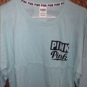 VS light blue sweater