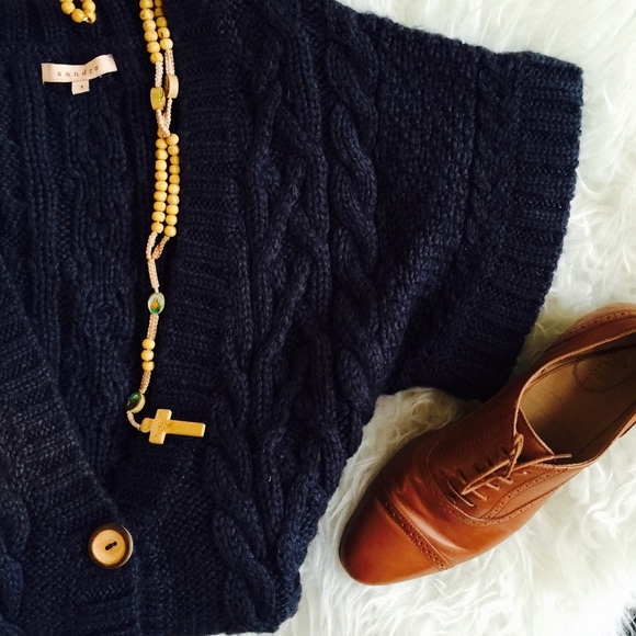 Sandro Sweaters - Sandro cableknit cardigan
