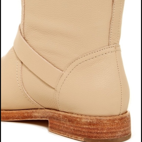 NEW JOIE flat Moto boots in buff! Blogger fav! - Picture 3 of 4