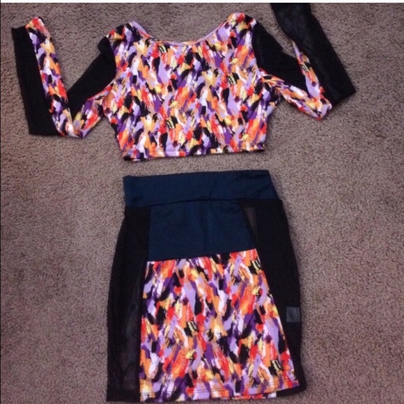 Skirt set