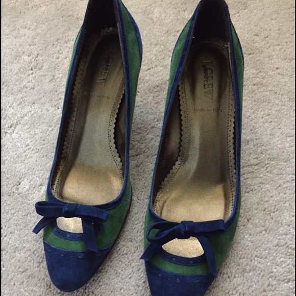 J. Crew suede pumps 7.5