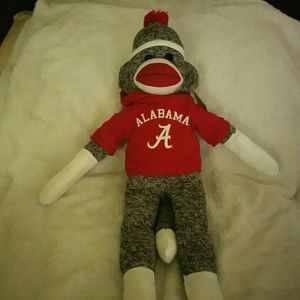 University of Alabama sock monkey.