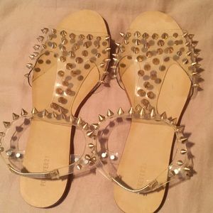 Spiky sandals