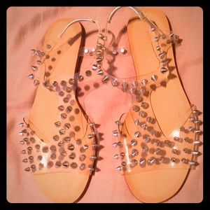 Spiky sandals